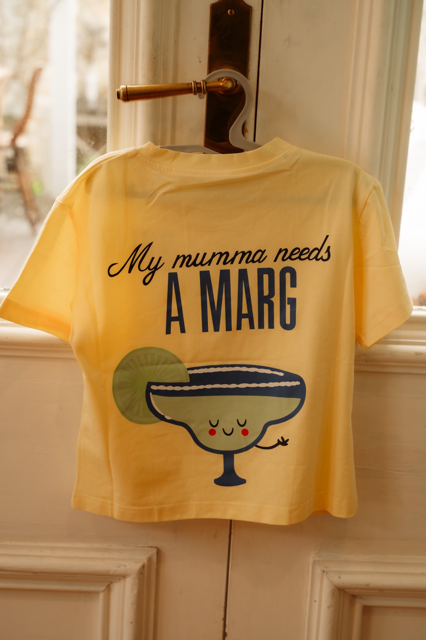 Yellow Over Sized Tee