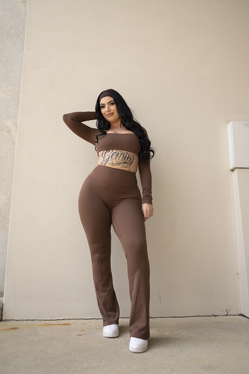 Second Skin Long Sleeve | Coffee