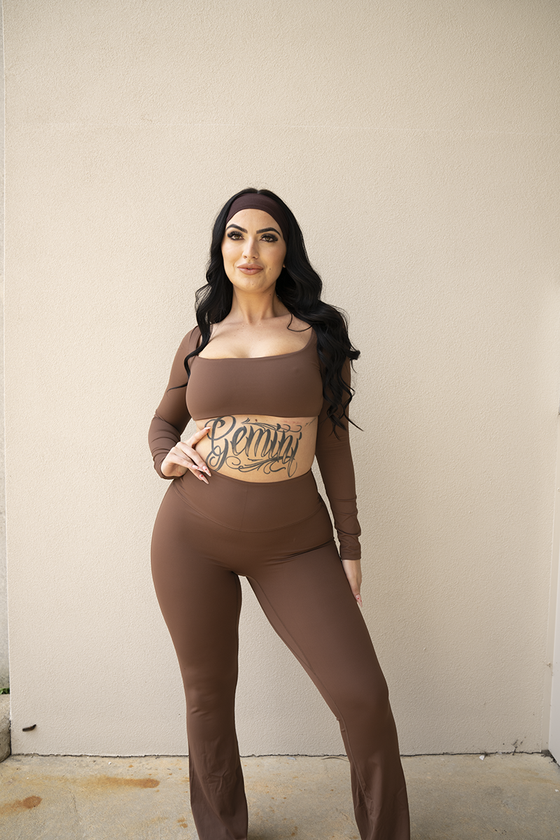 Second Skin Long Sleeve | Coffee