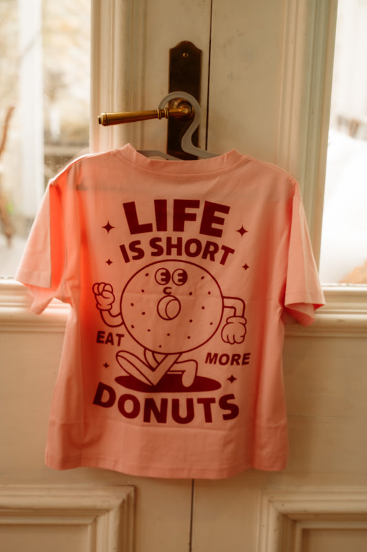 Pink Over Sized Tee