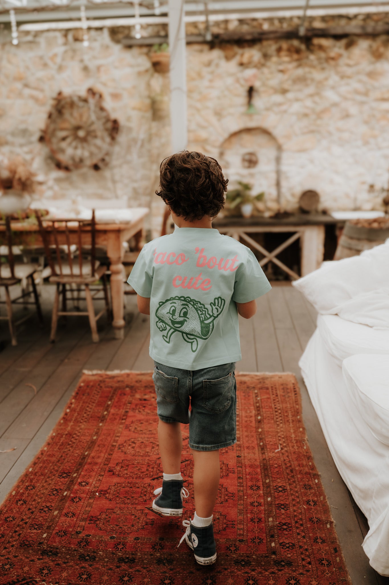 Green Over Sized Tee