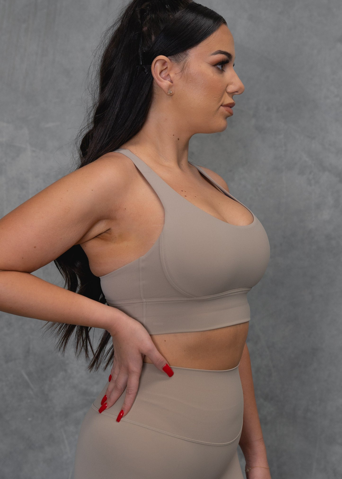 Sports Bra | Nude