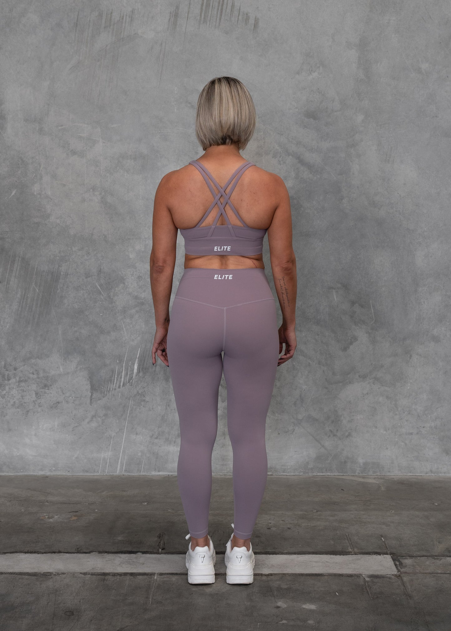 Matching Tights/Crop Set | Lilac