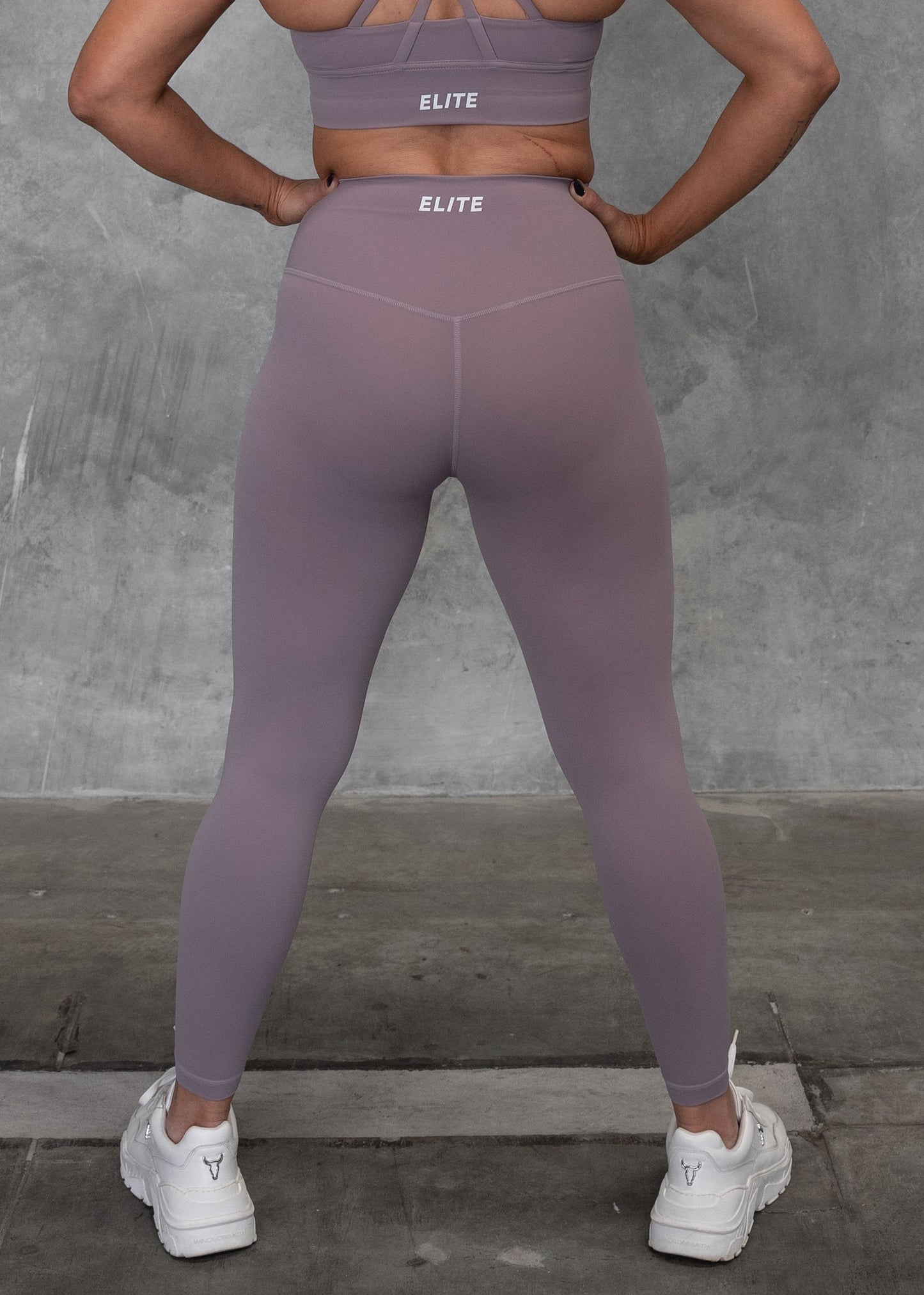 Matching Tights/Crop Set | Lilac